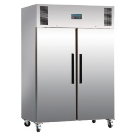 Congelatore polare doppia porta, 1200 litri, GN 21, acciaio inossidabile_1